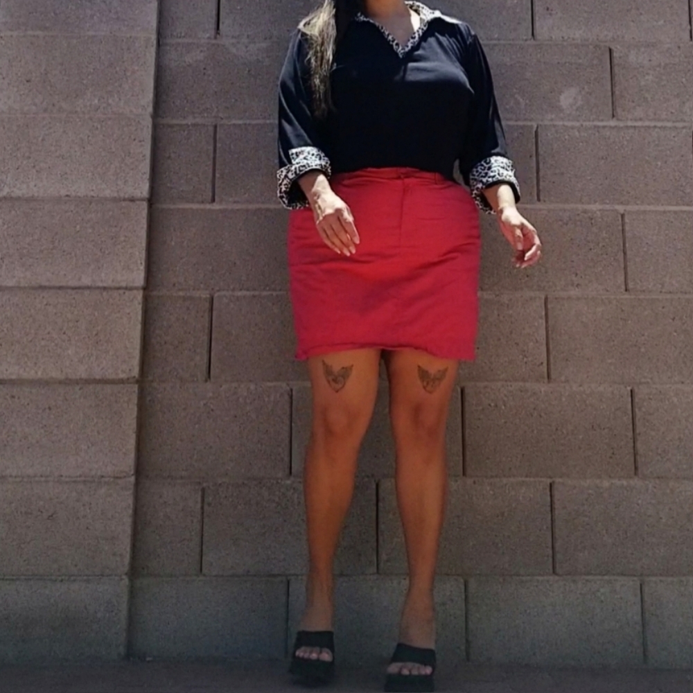 Plus size crop top - Picture 3 of 4